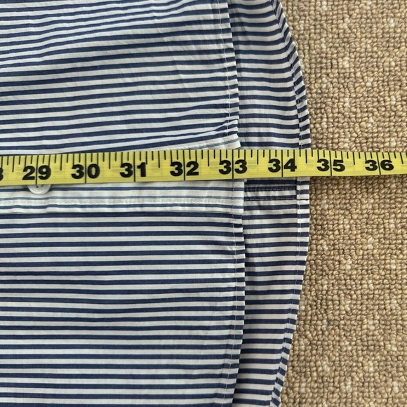 Equipment blue / white stripe shirt dress / tunic, size S/P - Picture 8 of 8